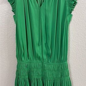 Green Sleeveless Dress